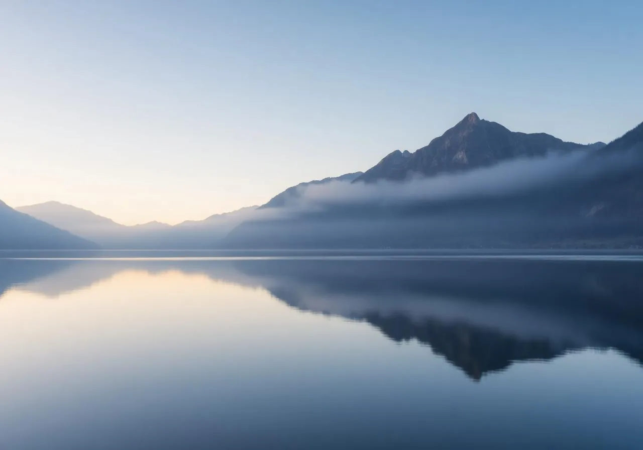 Ruhige Ruhestandsplanung mit Blick auf Alpen und See
